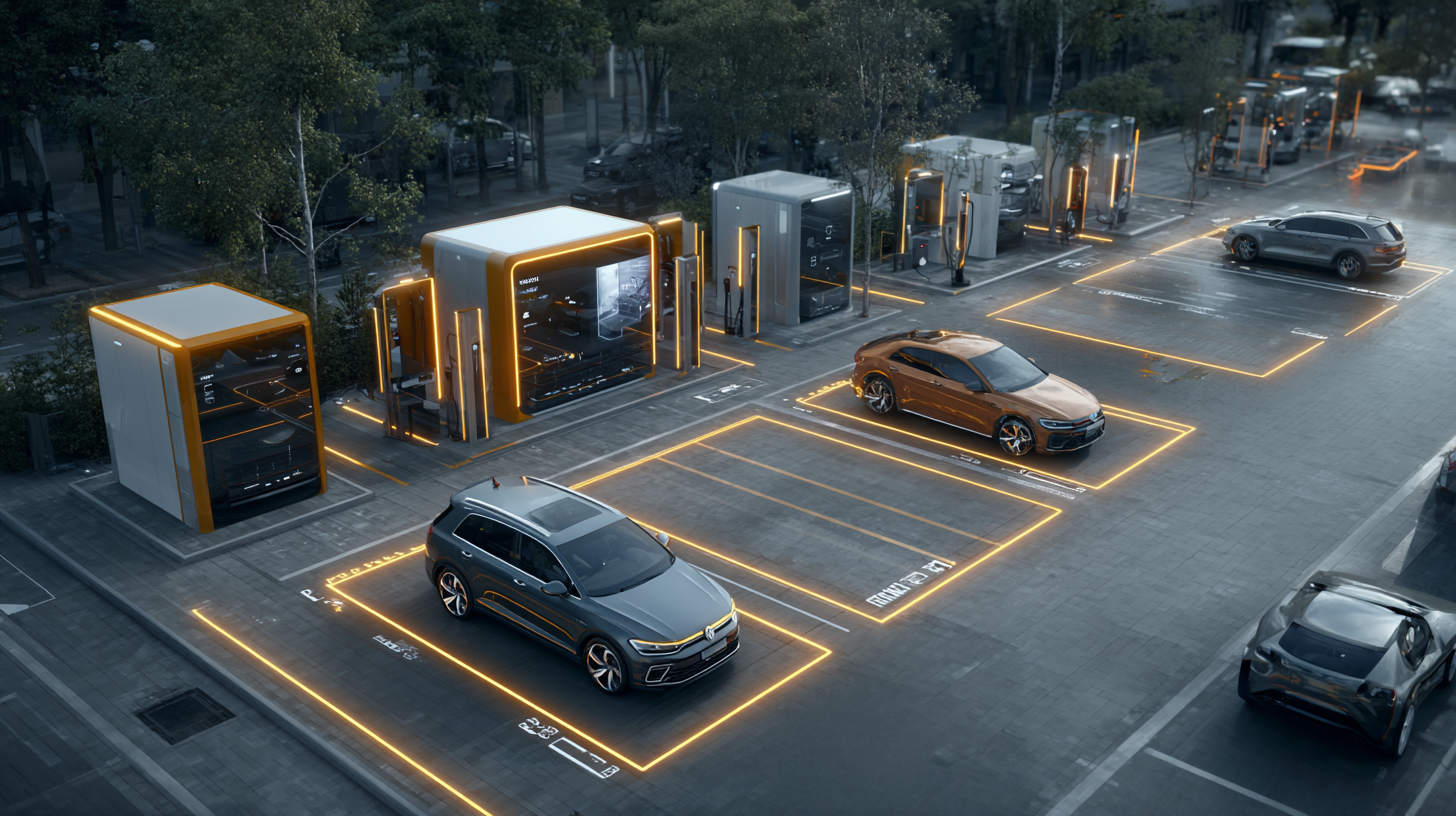 Future charging parking lot