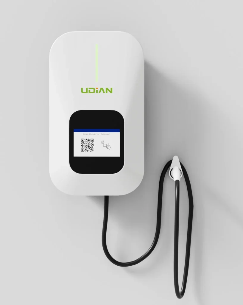 Wall-mounted AC power bank with white front 2 (UDB100-7/11/22KW)