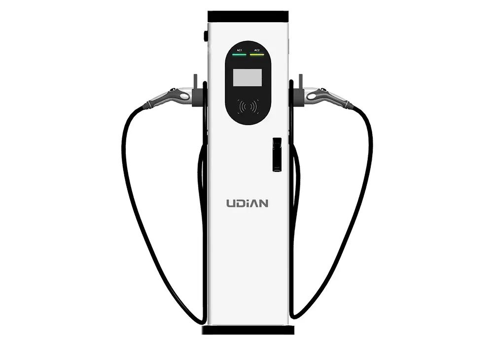 Floor-standing AC EV charging station